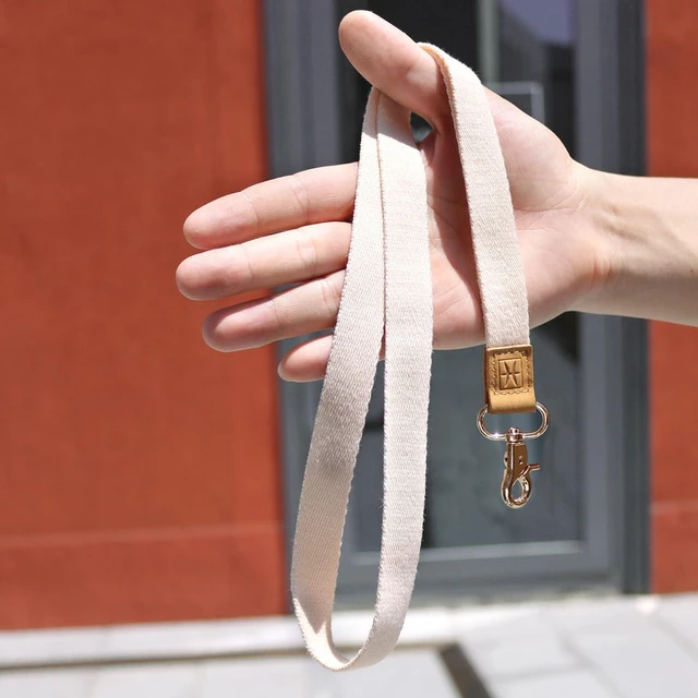 Alt view image 3 of 4 - QIAQIAYU Lanyard for key Lanyard Key Chain ID Card Badge Holder Key Chain Holder (B Light yellow)