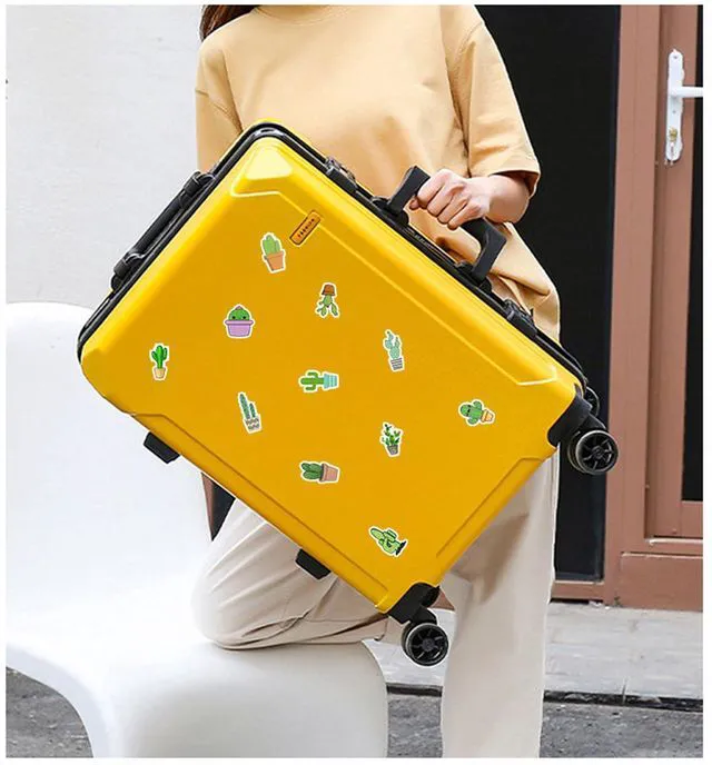 Alt view image 5 of 6 - QIPWM 50Pcs Cute Cactus Stickers, Plants Decorative Vinyl Laptop Kids Stickers Pack, Kids Classroom Prizes (Cactus)