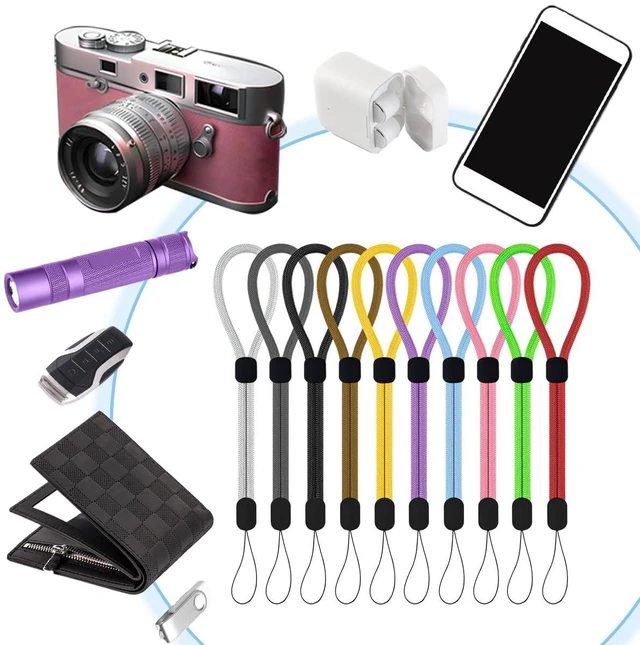 Alt view image 2 of 7 - 10Pcs Wrist Strap Lanyard,Adjustable Wrist Strap Phone Wrist Straps Nylon Lanyards for Keys Key Strap,Suitable for Electronic Devices Mobile Phones Cameras USB Flash Drives Wallets Badge(Colorful)