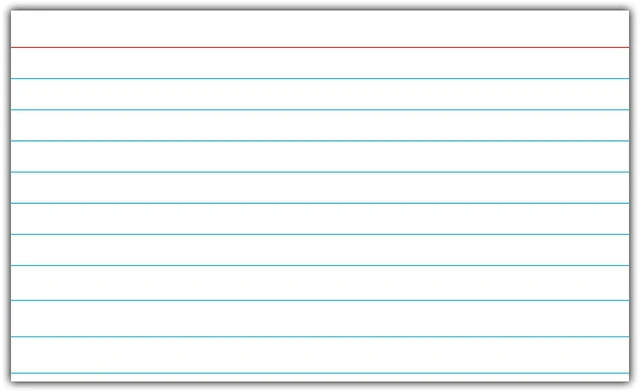 Main image of Index Cards, 3" x 5", White, 100/PK (48807)