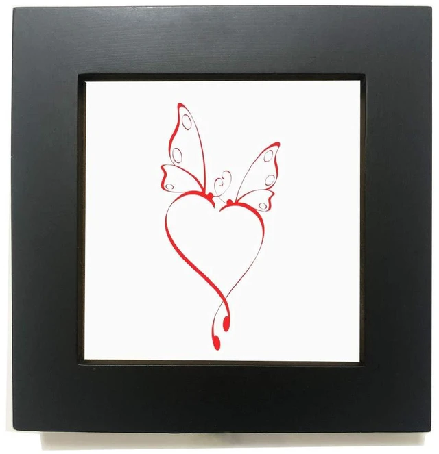 Main image of ZXT-parts 4x4 Picture Frames Black Square, Solid Wood Frame, Real Glass Panel. For the Table and the Wall. Front Opening Windows 3.6 x 3.6 inches