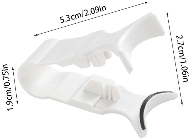 Alt view image 2 of 7 - 2 Pcs White False Eyelashes Clip,5g Portable Magnetic Eyelash Applicator Set| Easy to Use Lash Applicator Tool Kit| Applicator Magnetic Lashes Kit for Lounging,False Eyelashes and Adhesives