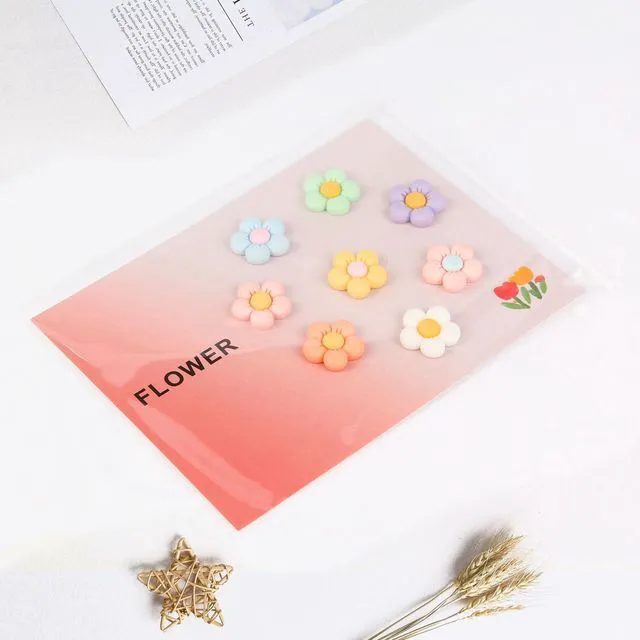 Alt view image 3 of 7 - Lnimpha Shoe Charms for Girls, Cute Flower Accessories for Clog Sandals, Decoration for Women, DIY Party Favor Pink