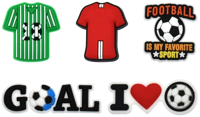 Alt view image 2 of 6 - vshougou 26pcs Sport Soccer Different Charms,Cute DIY Decoration Charms Gift for Adult Boy Girl and Men Women