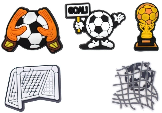Alt view image 5 of 6 - vshougou 26pcs Sport Soccer Different Charms,Cute DIY Decoration Charms Gift for Adult Boy Girl and Men Women