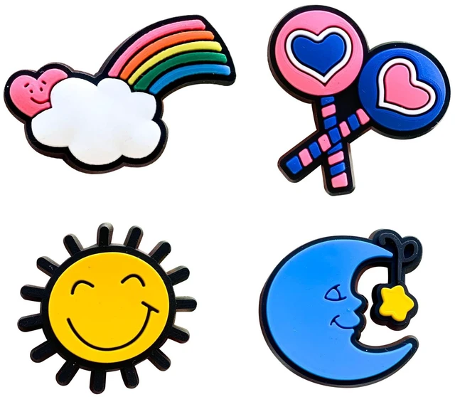 Alt view image 2 of 6 - Chionwen 30,50,100Pcs Random Shoe Charms for Clog Decoration, Cute Cartoon Charms Accessories for Gift (30)