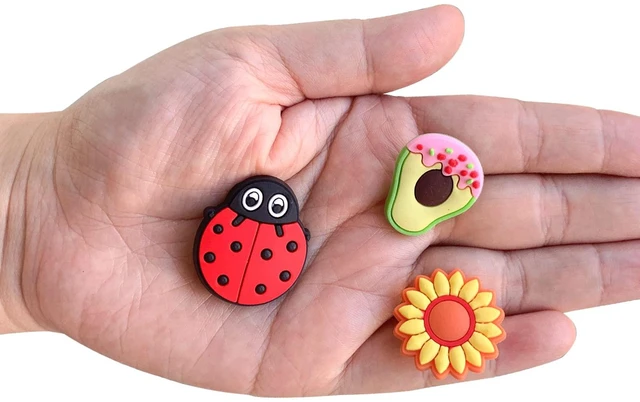 Alt view image 5 of 6 - Chionwen 30,50,100Pcs Random Shoe Charms for Clog Decoration, Cute Cartoon Charms Accessories for Gift (30)