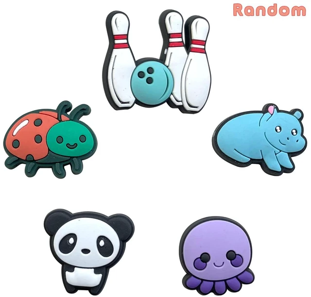Alt view image 5 of 5 - diasstro Lot of 30,50,100 pcs Random PVC Different Shoe Charms for Shoe Decoration