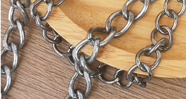 Alt view image 7 of 7 - AFIKJHONS Pants chain for men Wallet Chain Men's Biker Belt Keychain, Heavy Duty Punk Jeans Chain (Skull Bone Hand Wallet Chain)