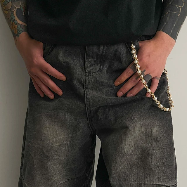 Alt view image 4 of 7 - Chain for Pants Jeans Belt Punk Hip Hop Waist Accessory for Edgy Jeans, Wallets, and Street Dance