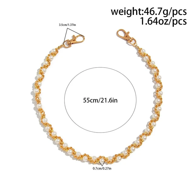 Alt view image 5 of 7 - Chain for Pants Jeans Belt Punk Hip Hop Waist Accessory for Edgy Jeans, Wallets, and Street Dance
