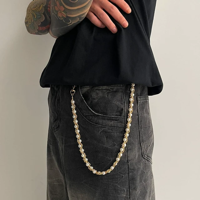 Alt view image 7 of 7 - Chain for Pants Jeans Belt Punk Hip Hop Waist Accessory for Edgy Jeans, Wallets, and Street Dance