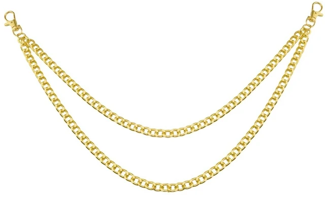 Main image of Punk Trousers Chain Wallet Chains For Men Jean Chain Hip Hop Pants Chain | Hip Hop Pocket link Bag link Replacement Purse Accessories Purse Strap Handbag Charm Accessories Belt links For Pants