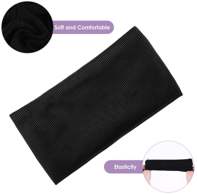 Alt view image 3 of 7 - WLLHYF 2 Pcs Sports Headbands, Athletic Sweatbands Sweat Absorbing | Elastic Breathable Wicking Hairband for Youth Boy Girl, 14.5 inch, Football Headbands