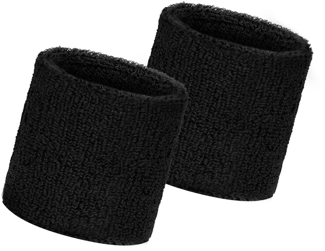 Main image of Sports Wristband Set for Men & Women, Sports Wristband Absorbent Sweatbands Head Wrist Hand Sweatband Headband, Finger Protector Sleeves, Wrist Bands for Tennis Basketball Gym Gymnastics