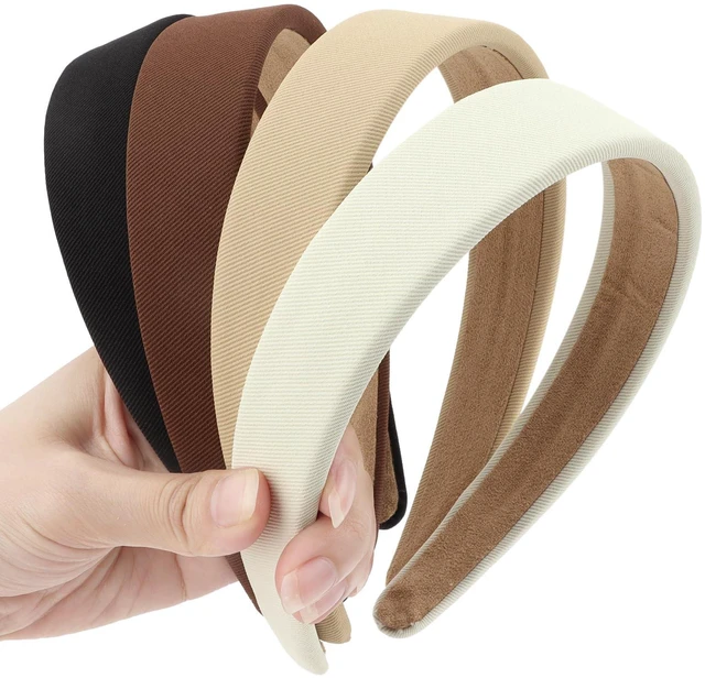 Main image of Hotalisona Headbands for Women Non Slip Trendy 1 inch Wide Headbands, Elastic Hair Bands Fashion Accessories for Women Girls 4PCS