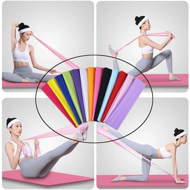 Alt view image 5 of 6 - Etetevntt Yoga Headband for Women, Sports Headband for Yoga & Running, Stretch Hair Accessories Wide Band (Pack of 12)