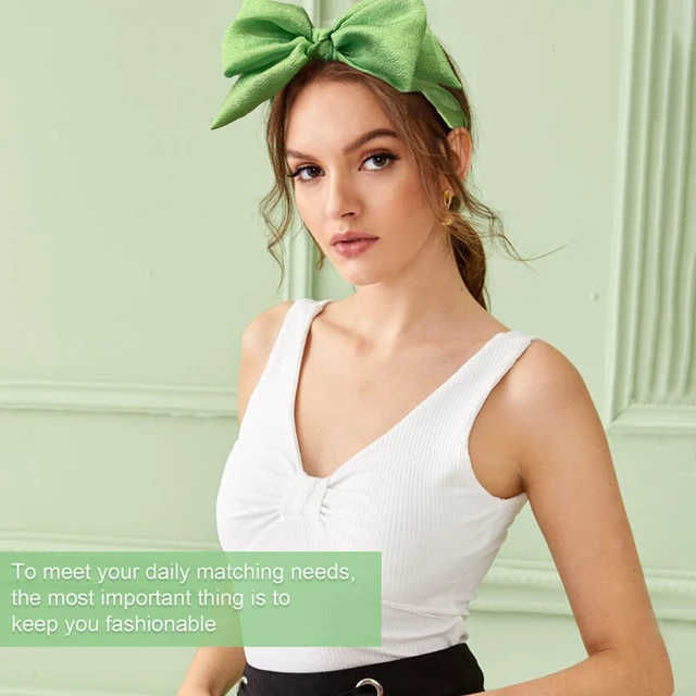 Alt view image 5 of 6 - AEGYPIUS Hairband - HAIRBAND with Big Bow for Women and Girls, Green, 1 Count (Pack of 1), Plastic, 1 Piece, Stylish Hair Accessories Choice, Versatile for Any Occasion