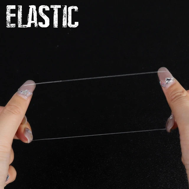 Alt view image 4 of 4 - Teenitor Clear Elastic Ties Hair Elastics, Clear Elastics Rubber Bands for Hair Rubber Bands Ties, 300pcs