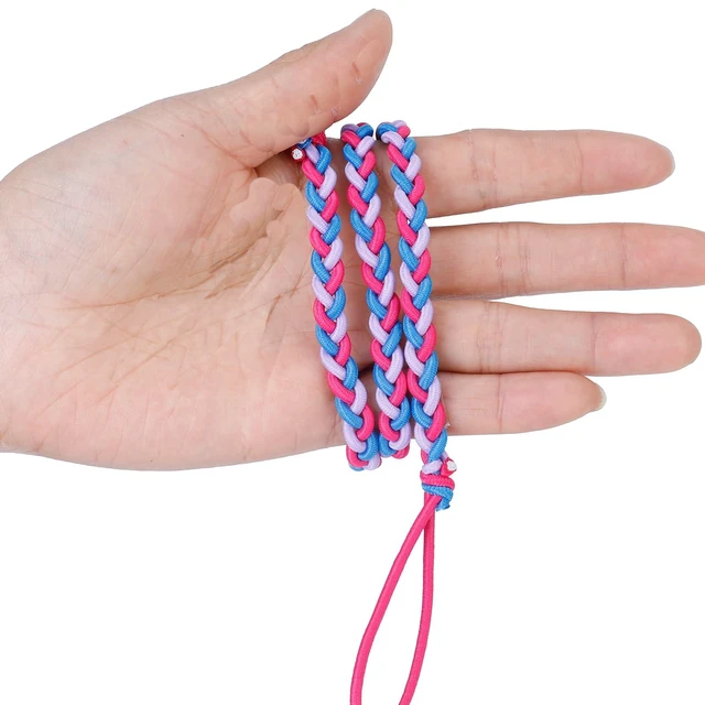 Alt view image 5 of 5 - YOcity Elastic Hair Ties for Beach Sports 4 Packs 16" No Tangle Spiral Ties Damage-Free Pony Tail Wraps for Thick Long Hair Swimming (4 Packs 16")