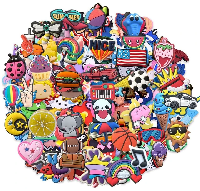 Main image of Lot of 30pcs Random Shoe Charms for Shoes Shoe Decoration Charms