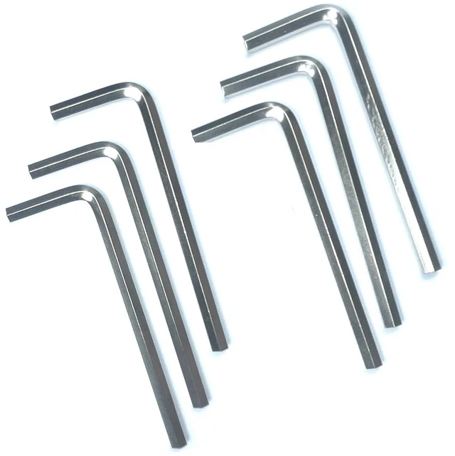Main image of ZDingTech 6pcs 5/32 Allen Wrench sets,5/32" Hex Key Wrench set,allen key Door Key L Shaped with Long Arm.