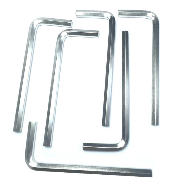 Alt view image 5 of 6 - ZDingTech 6pcs 5/32 Allen Wrench sets,5/32" Hex Key Wrench set,allen key Door Key L Shaped with Long Arm.