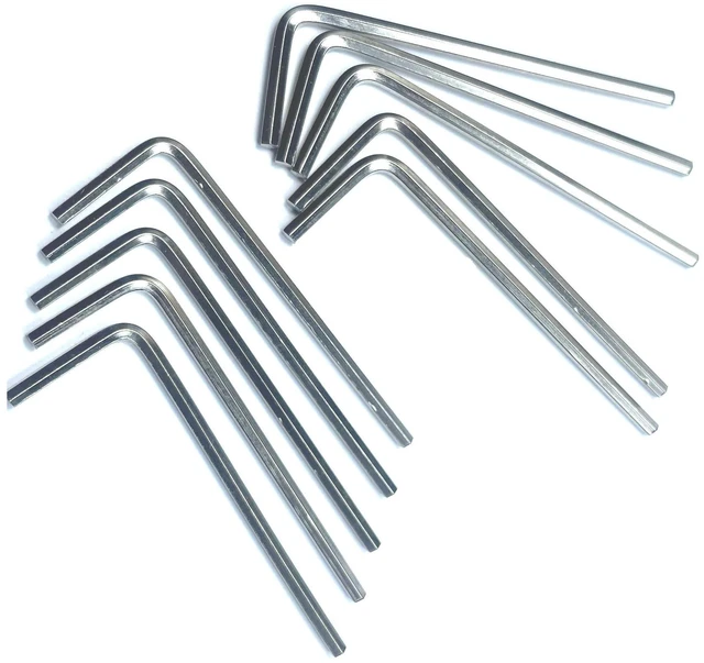 Main image of ZDingTech 10pcs 5/64 Allen Wrench Sets,5/64" Hex Key Wrench Set,Allen Key Door Key L Shaped Hex Wrench Set with Long Arm.