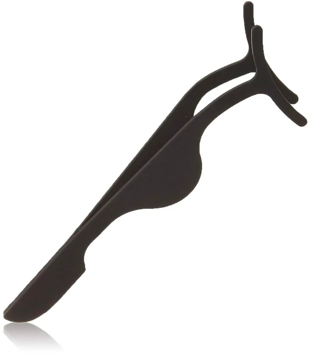 Main image of EIAKE False Eyelashes Applicator Tool Eyelash Extension Tweezers Remover Clip Tweezers Nipper (Black)