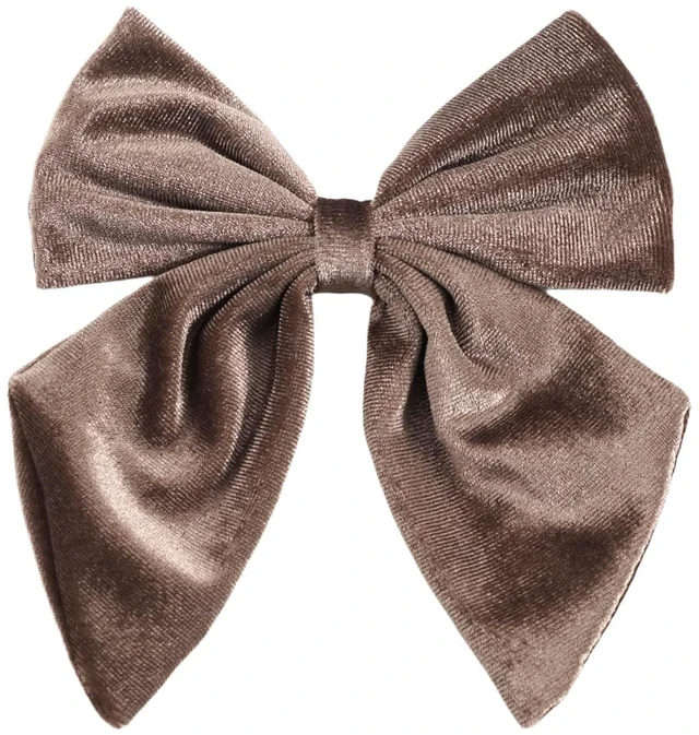 Main image of Spenlly Women Teens Girls Velvet Hair Bows Clip Kids Little Girls Hair Bow Alligator Clip Hair Barrettes Headwear Hair Accessories (Deep Brown)