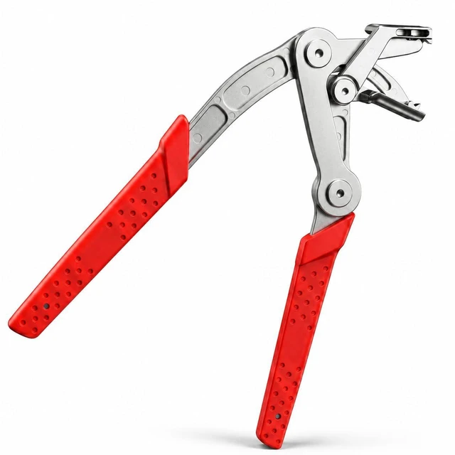 Main image of Car Clip Pliers, Auto Clip Removal Pliers, Panel Clip Removal Tool for Automotive Plastic Fasteners, Trim Clips & Door Panel Removal, 17-4 PH Stainless Steel, Damage-Free Removal