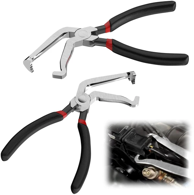 Main image of Upgraded 37960 Electrical Disconnect Pliers, 8in Automotive Tools Electrical Connector Pliers, Automotive Tools for Push Tab Style Plugs