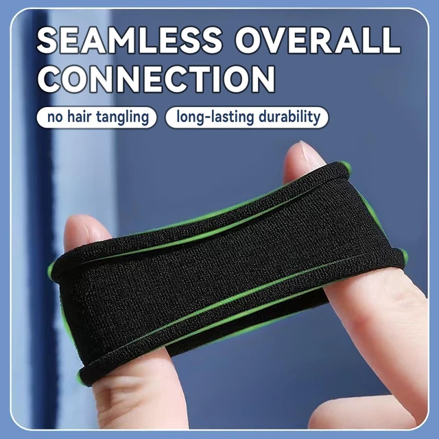 Alt view image 2 of 6 - hair ties no damage,Hair Bands for Women Thick Hair,20 Pcs Elastic Hair Ties,Black Hair Bobbles for Men Girl,Hair Band Ponytail Holders,Hair Accessories,Scrunchies for Women