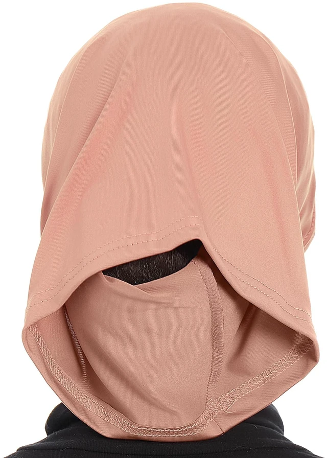 Alt view image 4 of 4 - Ayisah Hijab Caps Underscarf for Women Light Brown Hijab Cap Underscarf Turban Dreadlocks Tube Muslim Accessories Headscarf Wrap - Islamic Hajib Headwrap Tube Fashion Solid Color (Light Brown)