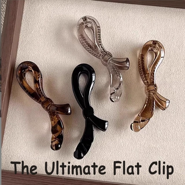 Alt view image 2 of 7 - Medium Claw Clips for Thin Thick Hair,Banana Clip,Flat Hair Clips for Women