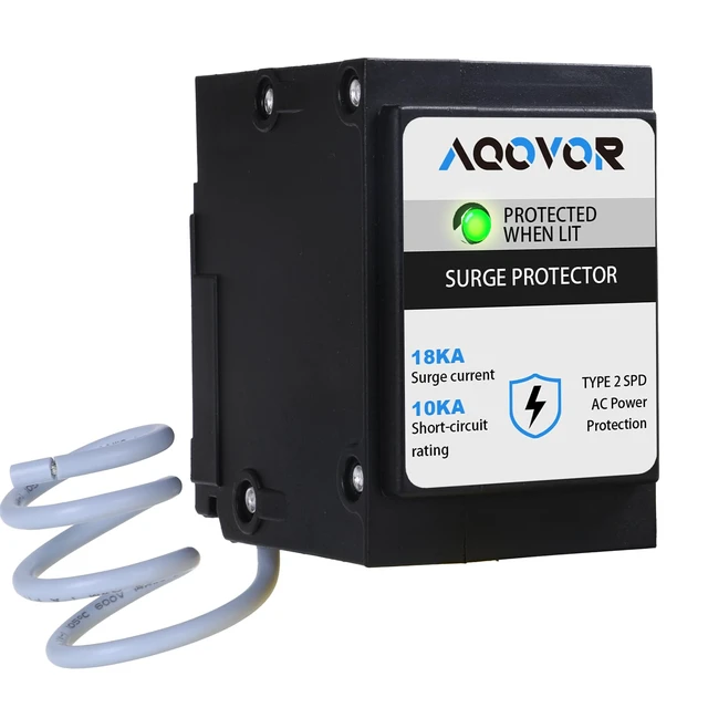 Alt view image 3 of 7 - Type BR Whole-Panel Circuit Breaker Surge Protective Device (2-Pack)