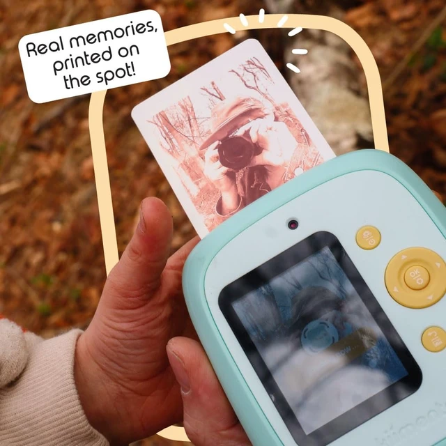 Alt view image 7 of 7 - kiimento Instant Print Camera, Polaroid Camera for Kids with Printer