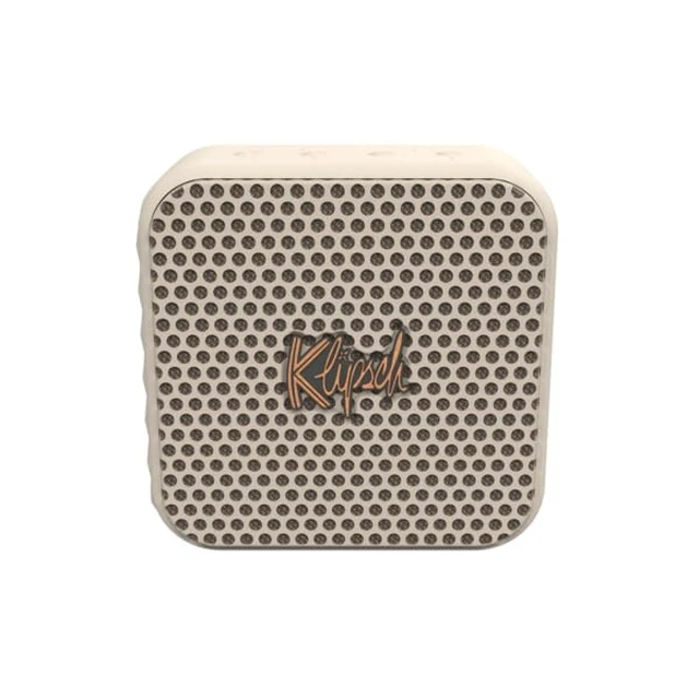 Alt view image 2 of 7 - The Austin Portable Bluetooth Speaker with a 1.5" Full Range Driver, IP67 dust and Waterproof Rating, 12 Hours of Playtime for a Premium Live Concert Experience - Cream, 4.13" W