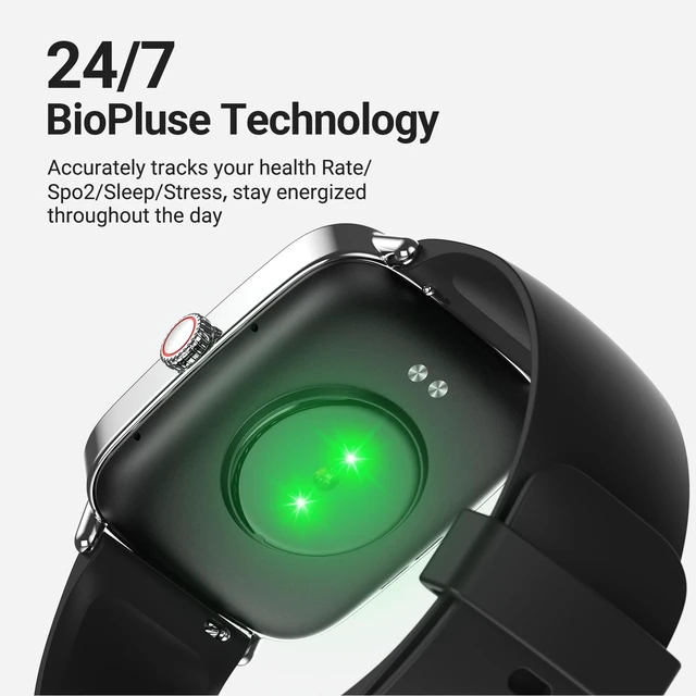 Alt view image 3 of 7 - Smart Watches for Men/Women (2 Bands), 1.85" HD Smartwatch for Android iPhone Samsung, Bluetooth Calls, Heart Rate SpO2 Sleep Monitor, 120+ Sport Modes, IP68 Waterproof, 7-Day Battery