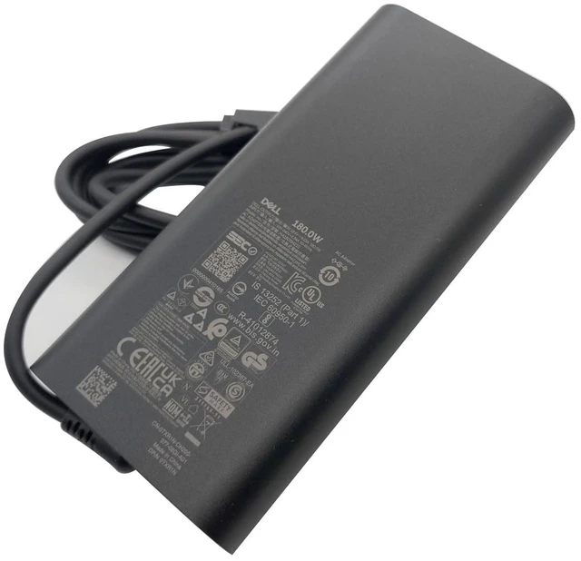Alt view image 3 of 7 - GaN Laptop Charger 180W Watt Barrel 7.4mm tip AC Power Adapter - Precision 7680 7670 7770 7780