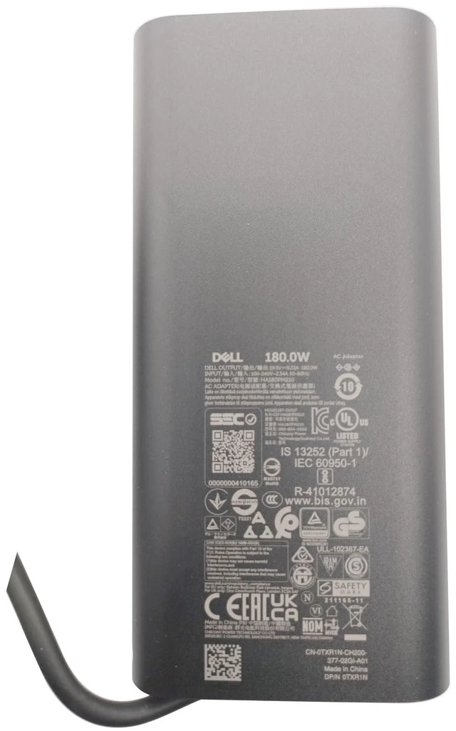 Alt view image 6 of 7 - GaN Laptop Charger 180W Watt Barrel 7.4mm tip AC Power Adapter - Precision 7680 7670 7770 7780