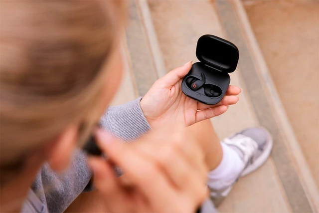 Alt view image 7 of 7 - Single Left Ear Bud Replacement for Beats Fit Pro(Stone Purple)