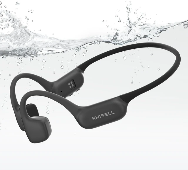 Main image of Bone Conduction Swimming Headphones with 32GB MP3 Player IP68 Waterproof Open-Ear Wireless Sports Headphones, 10H Playtime, Bluetooth 6.0, Secure Fit for Running Swimming Surfing