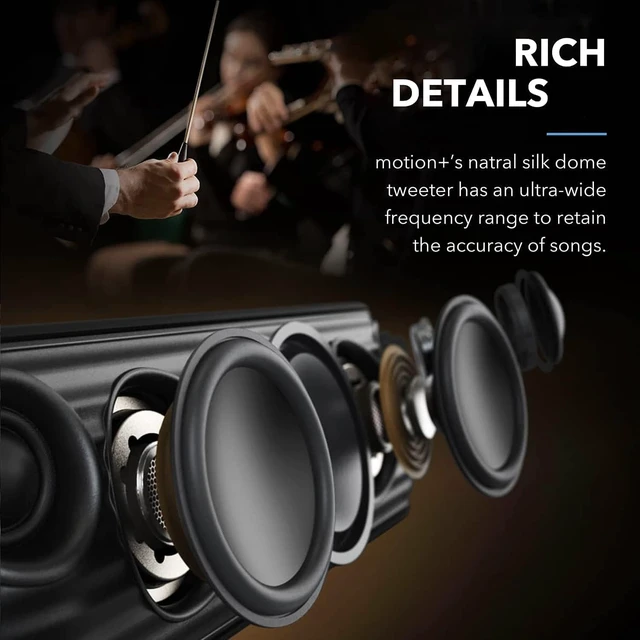 Alt view image 5 of 6 - Motion+ Bluetooth Speaker with Hi-Res 30W Audio