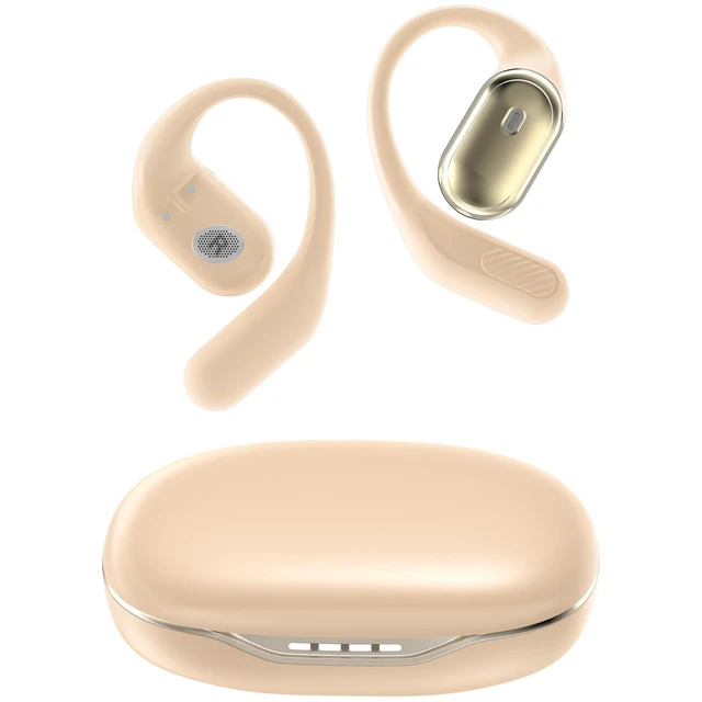 Main image of Open Ear Headphones, Over Ear Earbuds with Ear Hooks, True Wireless Bluetooth 6.0 Earphones with Mics, Stereo Sound, Ultra-Comfort, 60H Playtime, IPX7 Waterproof Ear Buds for Running Workout
