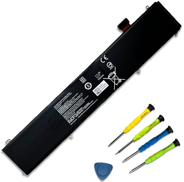 Main image of 80Wh RC30-0248 Battery for Razer Blade Advanced 15 2018 2019 2020 2021 15.4V 5029mAh; 4ICP4/55/162 Battery Replacement for Razer Blade RZ09-0367 RZ09-0330 RZ09-03018 RZ09-0301 RTX 2070 3080