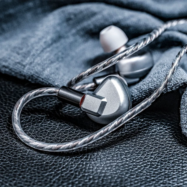 Alt view image 6 of 7 - S12 in-Ear Headphones 14.8mm Planar Magnetic Driver Wired in-Ear HiFi Earphones for Smartphones/PC/Tablet (3.5mm Connector, Gun Metal Grey)