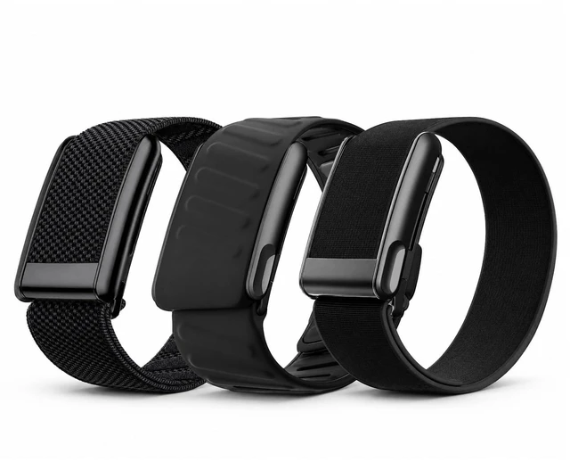 Main image of Multi-Pack Wrist Bands Compatible with Whoop 5.0, Peak, One & Life MG Hydroknit Nylon, Sport Silicone, Premium Nylon Replacement Straps with Hook, Clasp, Quick Link Slider