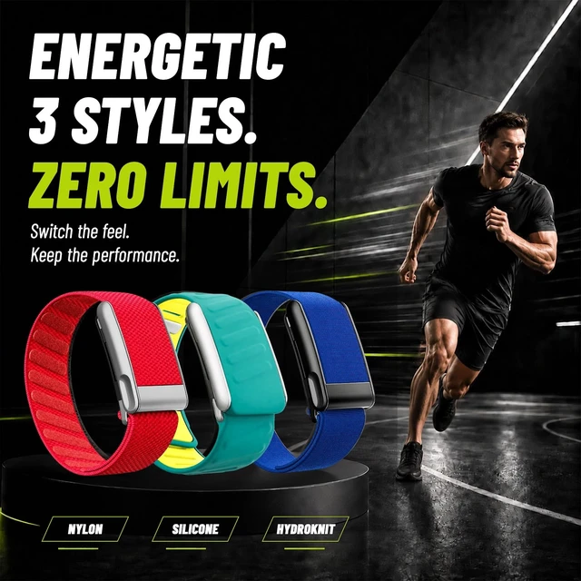 Alt view image 2 of 7 - Multi-Pack Wrist Bands Compatible with Whoop 5.0, Peak, One & Life MG Hydroknit Nylon, Sport Silicone, Premium Nylon Replacement Straps with Hook, Clasp, Quick Link Slider