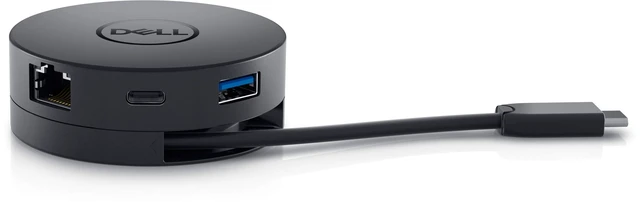Alt view image 3 of 7 - DA300 USB-C Mobile Adapter, Bases & Docking Stations, Black